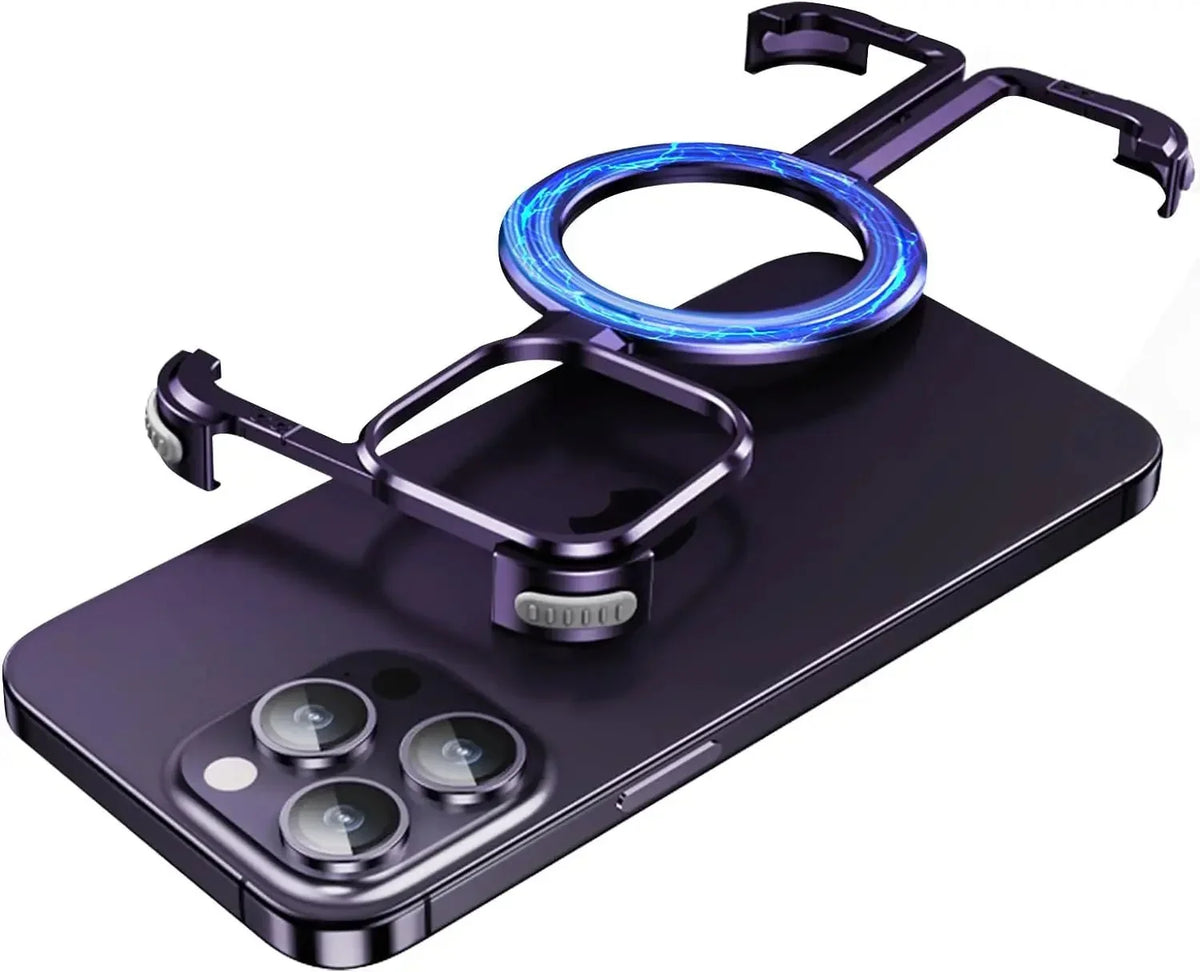 Natural Titanium Frameless Case for iPhone