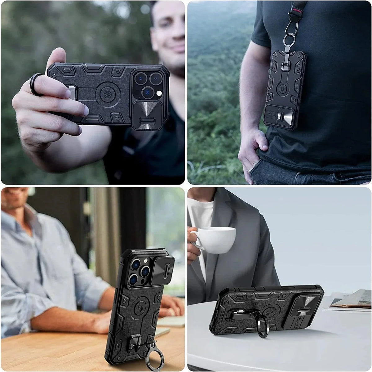 Premium Magnetic Armor pro case for iPhone