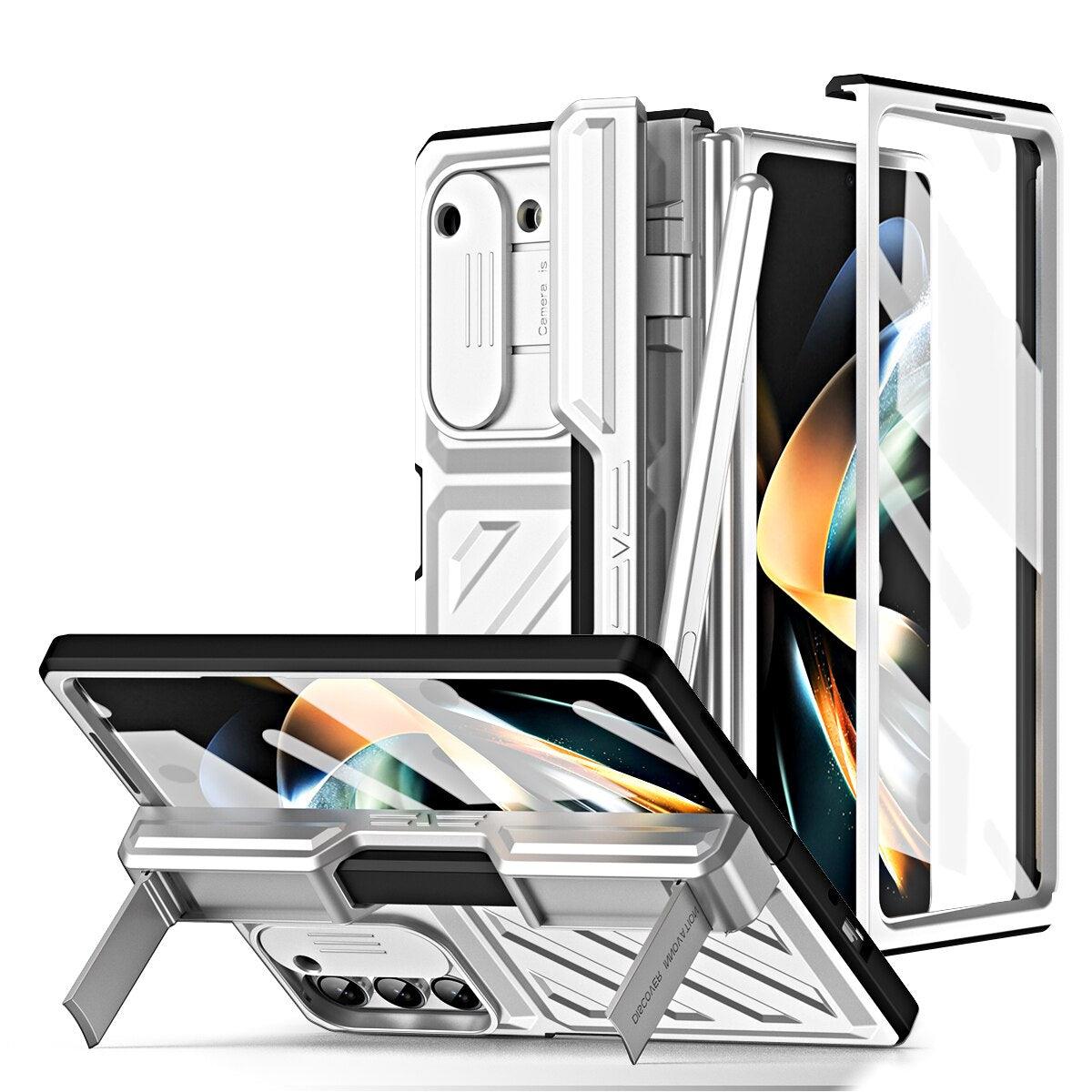 Ultimate Shockproof Case with S Pen Holder for Samsung Galaxy Z Fold 5 – Premium Protection and Functionality