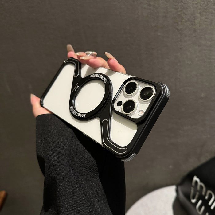 Z MagSafe Pivot Ring Stand Air Cushion IPhone Case